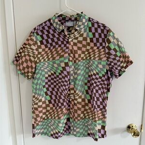 Colorful Checkered Men's ASOS Shirt